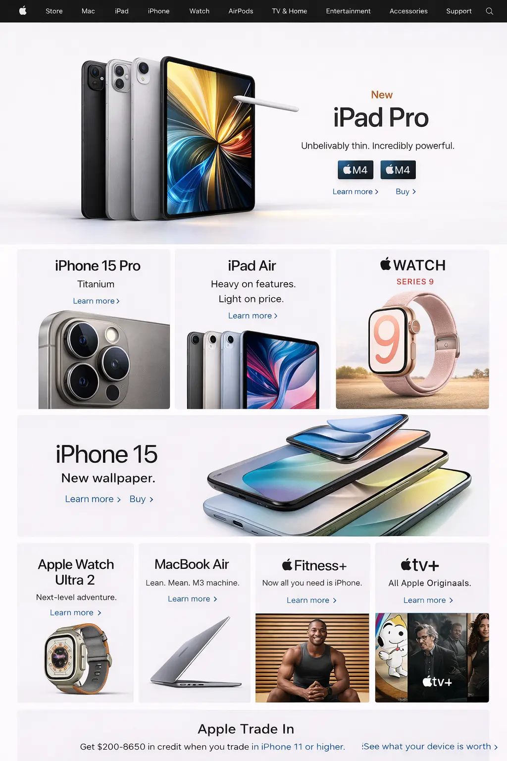Apple.com Clone
