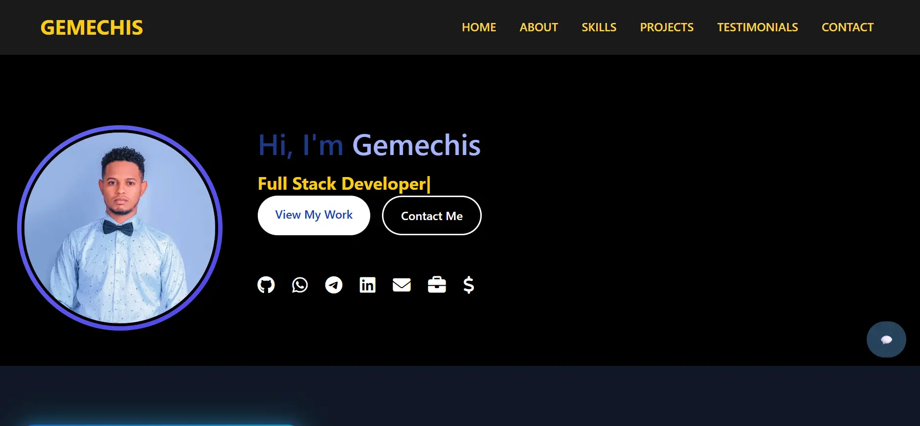 React Personal Portfolio